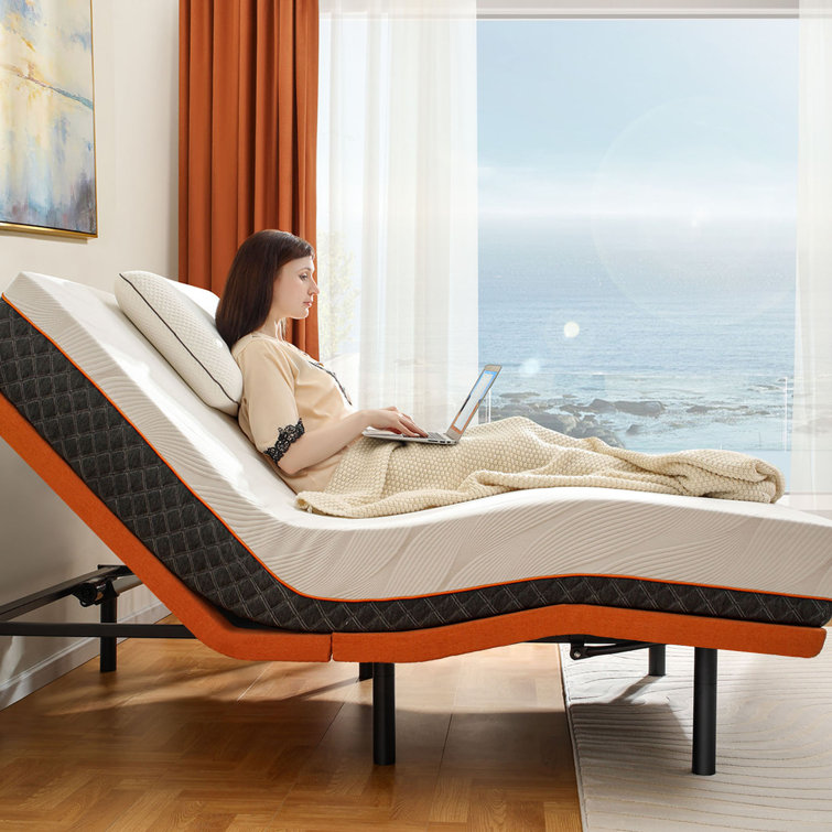 EE-3000P Massaging Zero Gravity Adjustable Bed with Wireless Remote